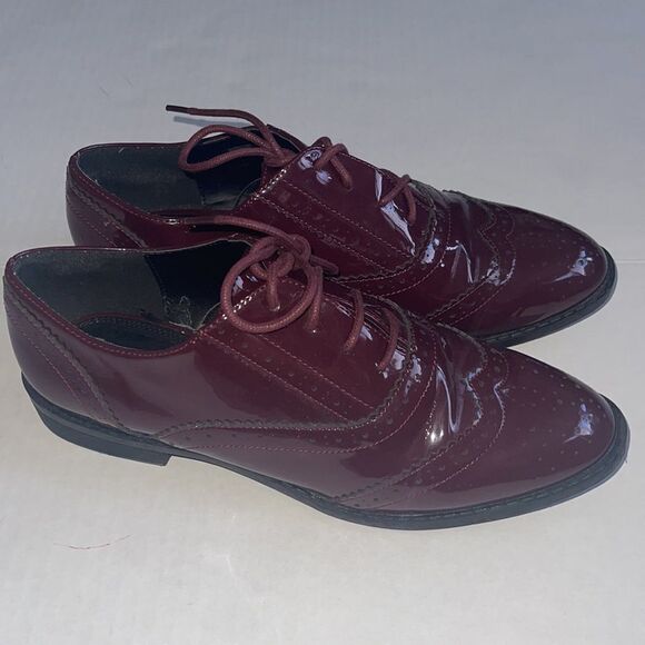 ASOS Patent leather wing tip shoes - Picture 2 of 5